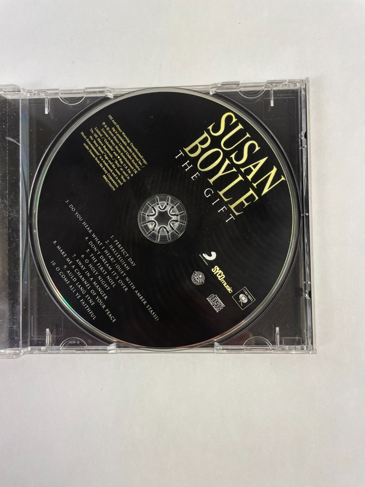 Susan Boyle The Gift Perfect Day O Holy Night The First Noel CD#72