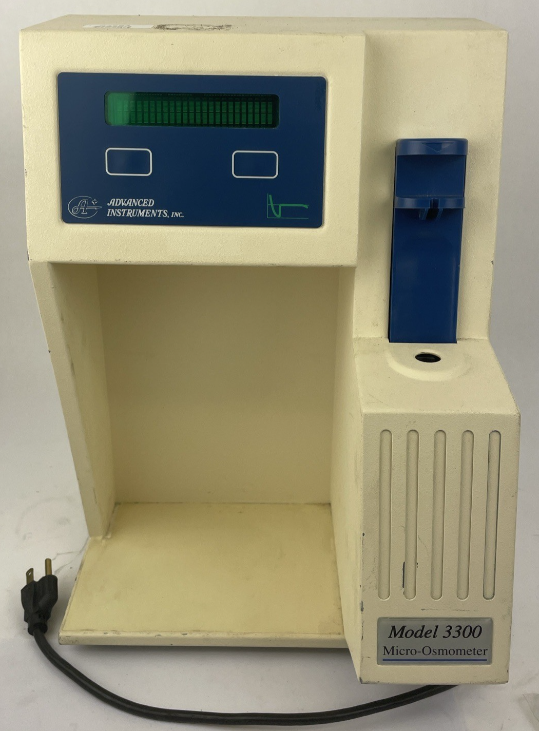 Advanced Instruments The Advanced Micro-Osmometer Model 3300 Version 4.3