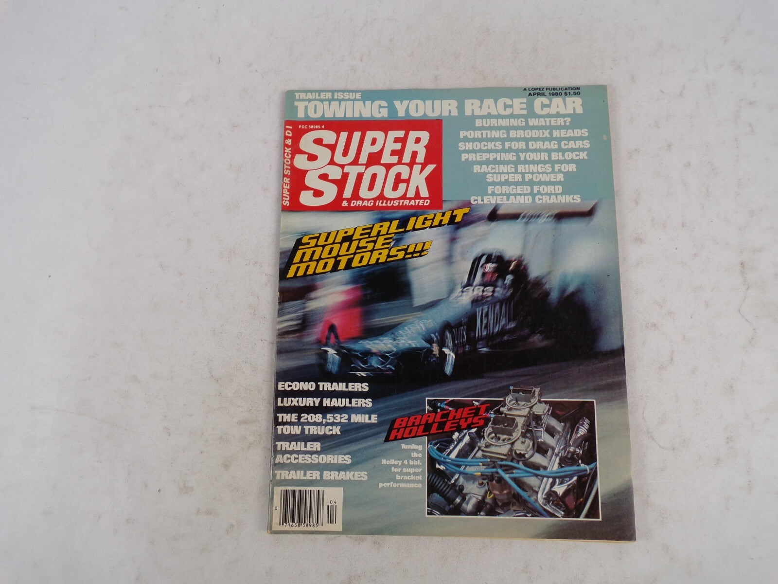 April 1980 Super Stock & Drag Illustrated Super Light Mouse Motors