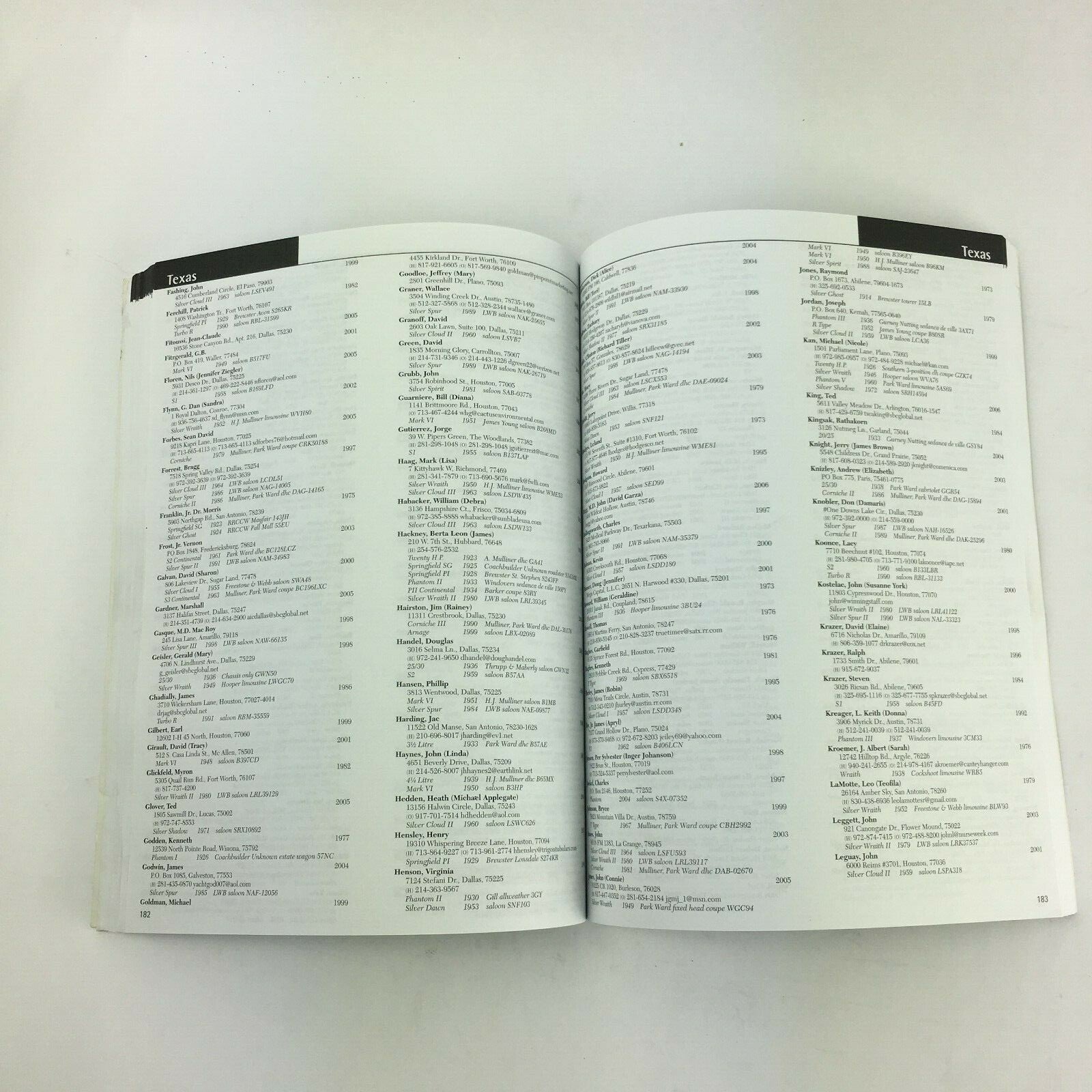 Dedicated to Rolls-Royce & Bentley Motocars Directory & Register 2006-2007