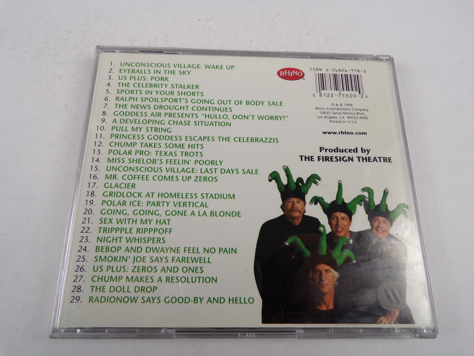 Firesign Theatre Give Me Immortality Or Me Death Eyeballs In The Sky CD#14