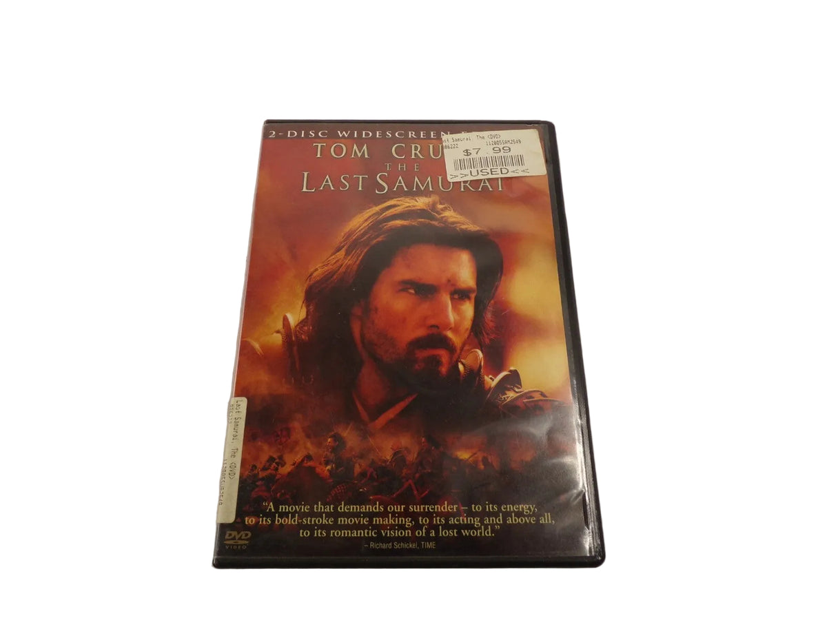 The Last Samurai DVD Tom Cruise historical action drama