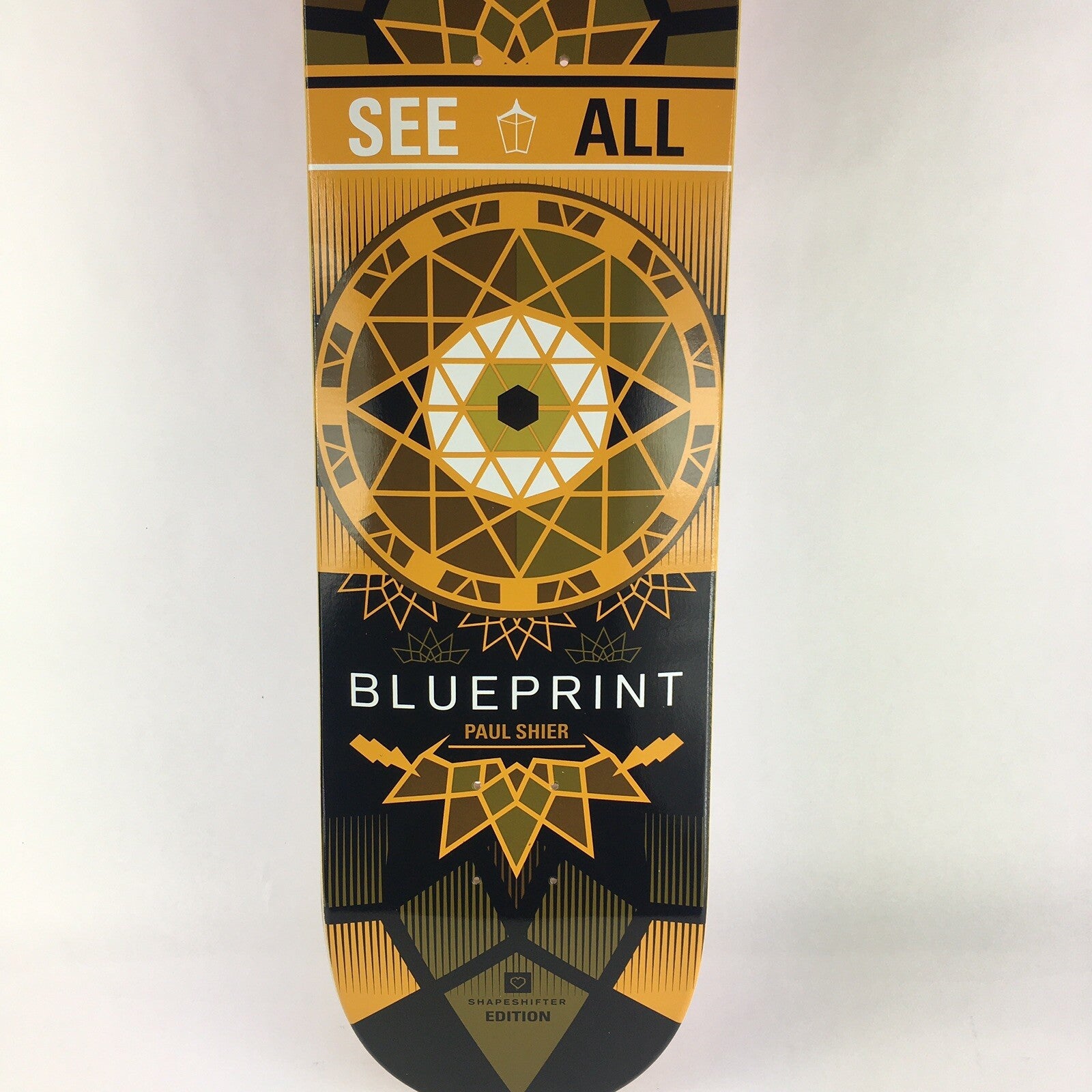 BLUEPRINT skateboards deck 8.25” RARE quality Paul Shier Shapeshifter Rare