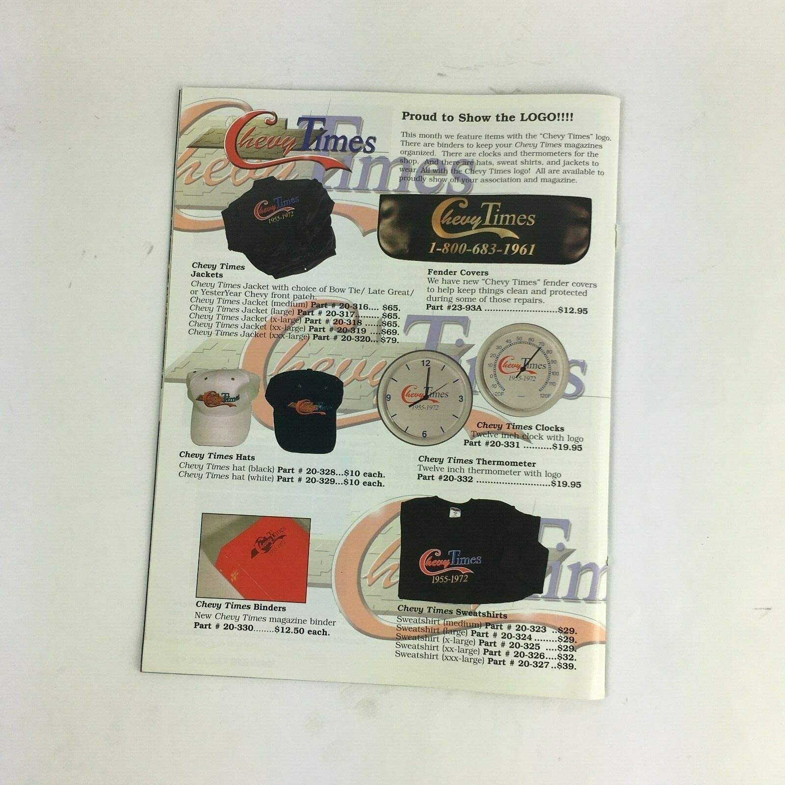 March 2002 Chevy Times Magazine Gordy & Val Eppley's Butternut Chevelle