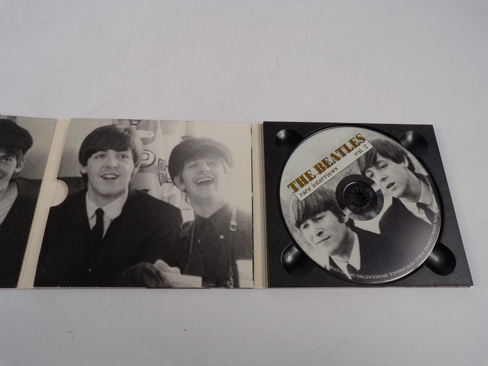 The Beatles rare photos & interview t first interview: arrival in america CD#13