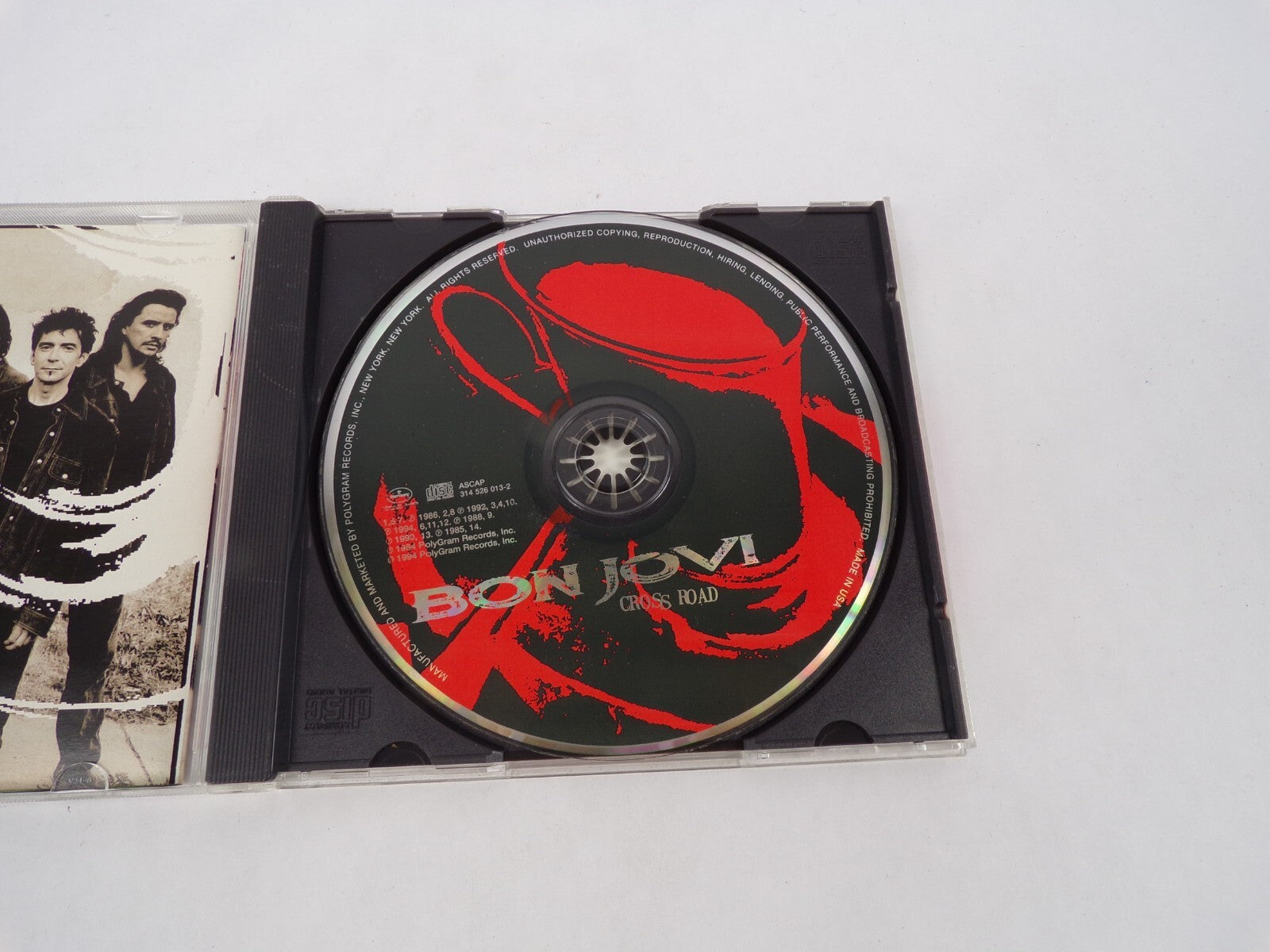 Bonjovi Cross Road Livin' On A Prayer Keep The Faith Someday I'll Be SaturCD#63