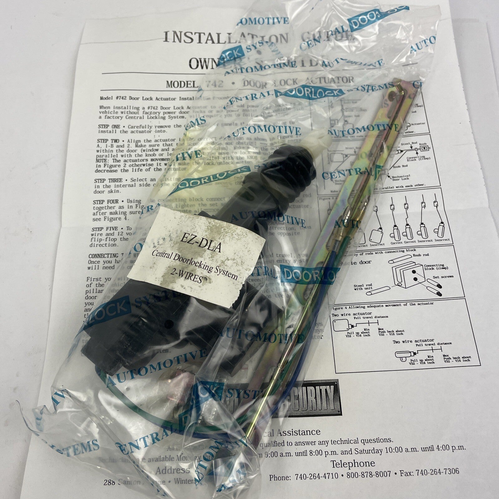 UNIVERSAL POWER DOOR LOCK ACTUATOR MOTOR 12 Volt Car Auto Brand New