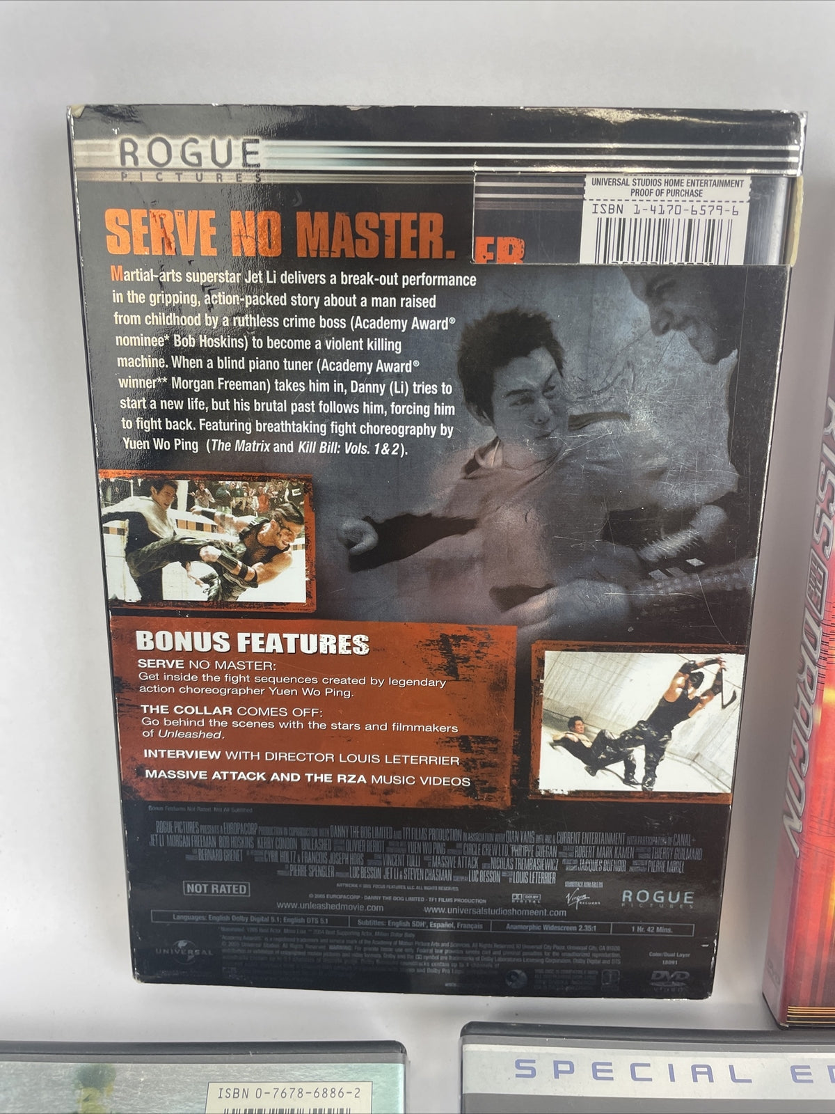 5 x Jet Li DVD Lot Contract Killer - THE ONE - Romeo Must Die - Unleaeshed -KOTD