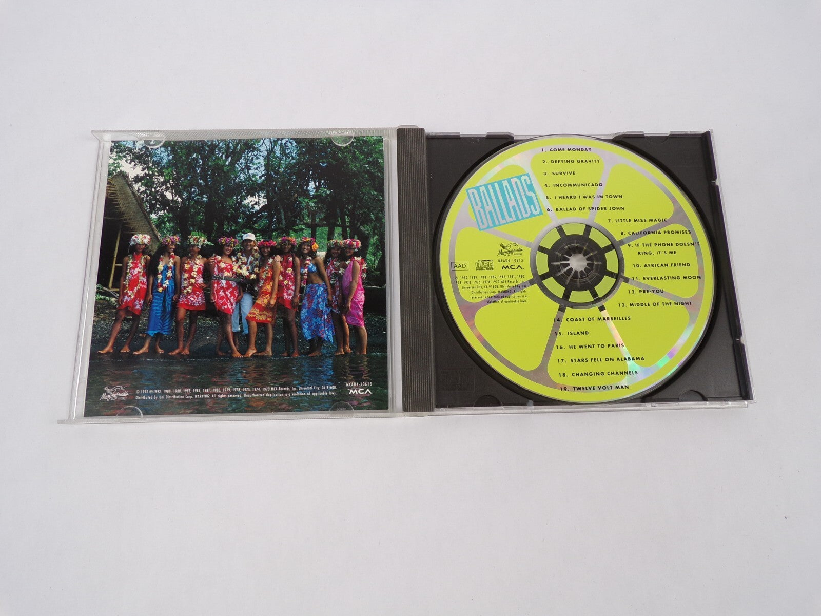Jimmy Buffett Ballads Come Monday Defying Gravity Survive I hEard I Was In CD#63