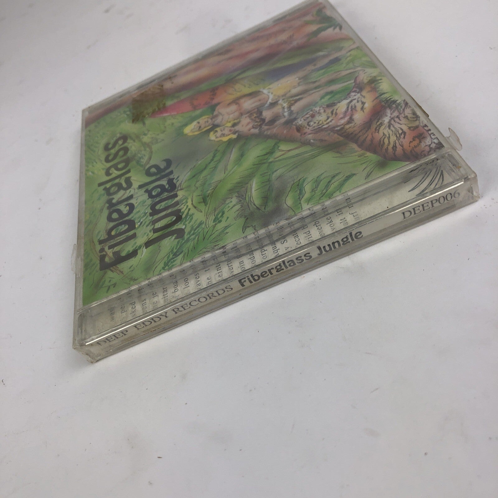 Fibreglass Jungle - Deep Eddy Records Various Artists Surf Rock CD - RARE - #6