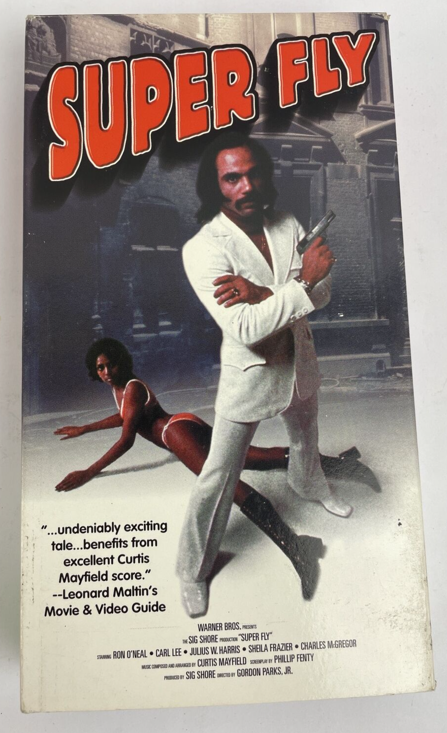 SUPER FLY- Ron O'Neal - Mob Won't Let Black Cocaine Dealer Retire VHS Movie