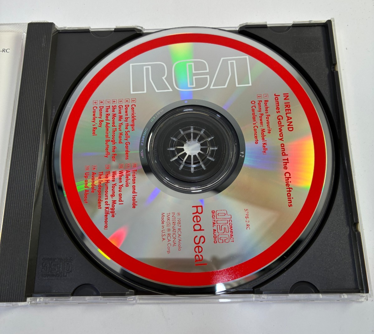 James Galway and The Chieftains In Ireland RCA Red Seal CD 1987