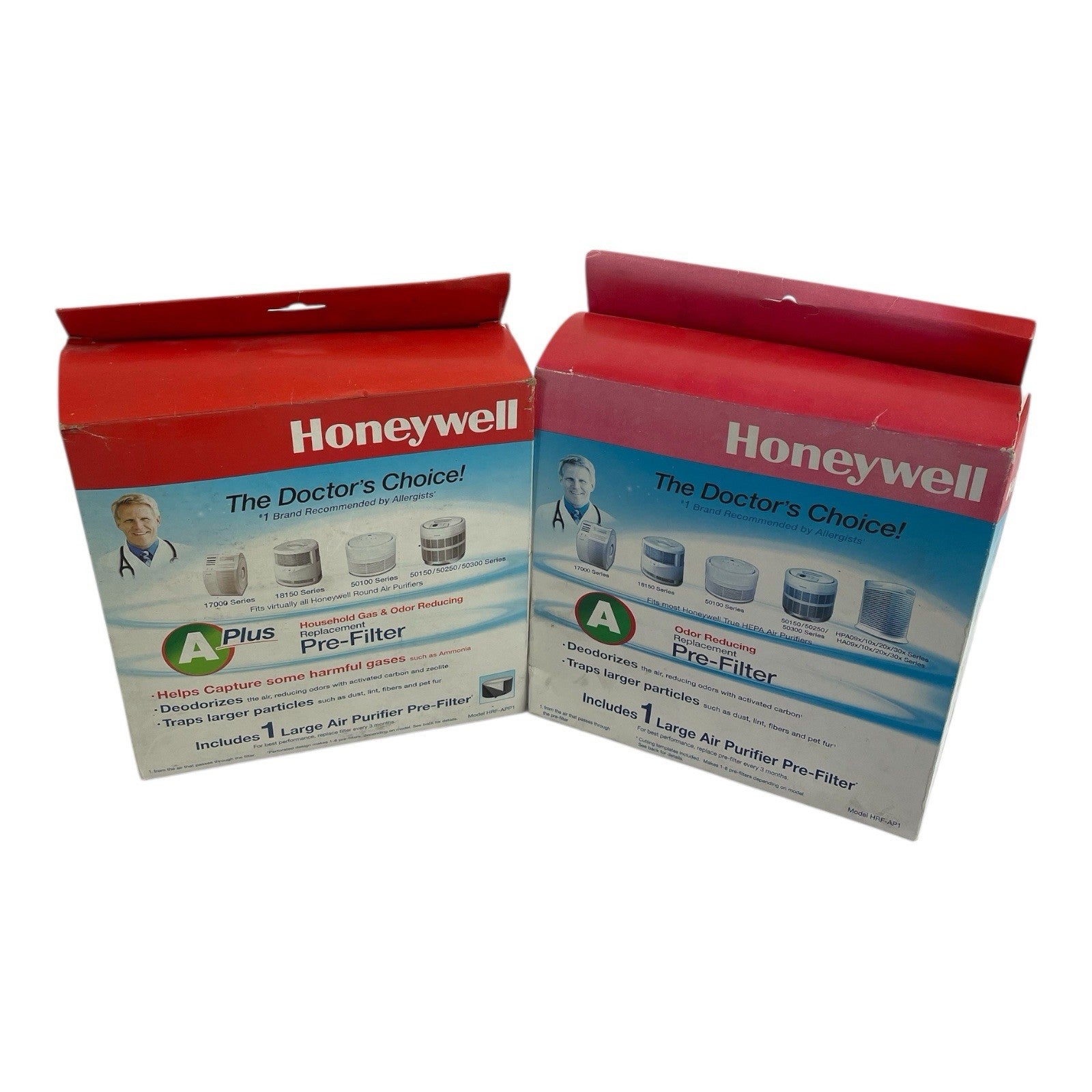 Lot of 2 : Honeywell Round Air Purifier HRF-APP1 Pre-Filter