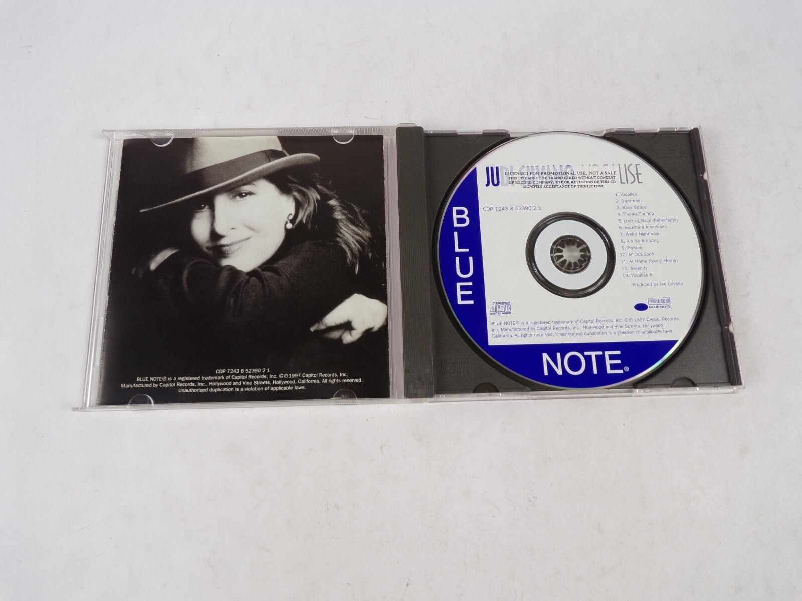 Judi Silvano Vocalise Daydream Bass Space Thanks For You Looking Back CD#55