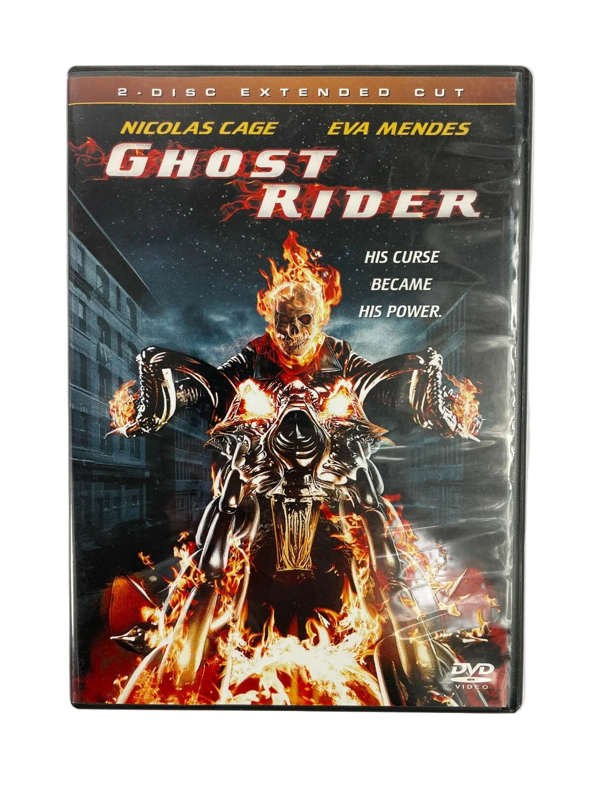 Ghost Rider DVD Nicolas Cage Eva Mendes Marvel action movie
