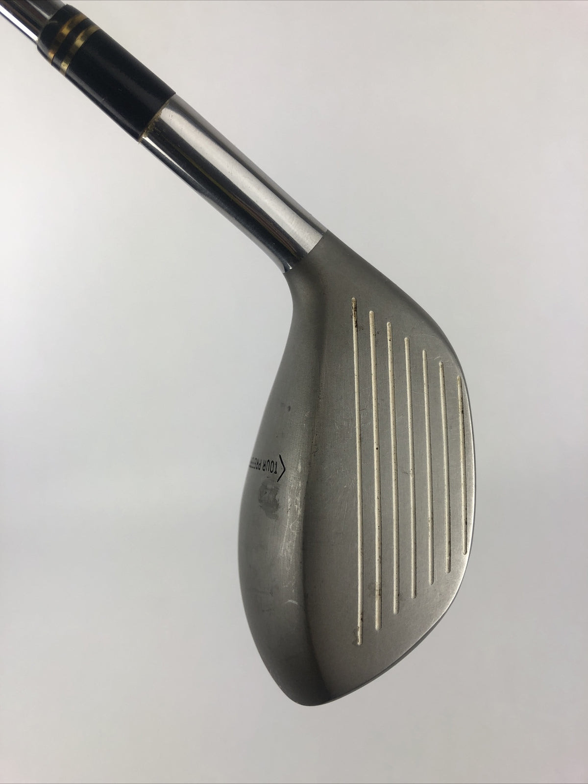 TaylorMade Tour Spoon Pittsburgh persimmon 13 degree fairway wood steel S300U shaft RH