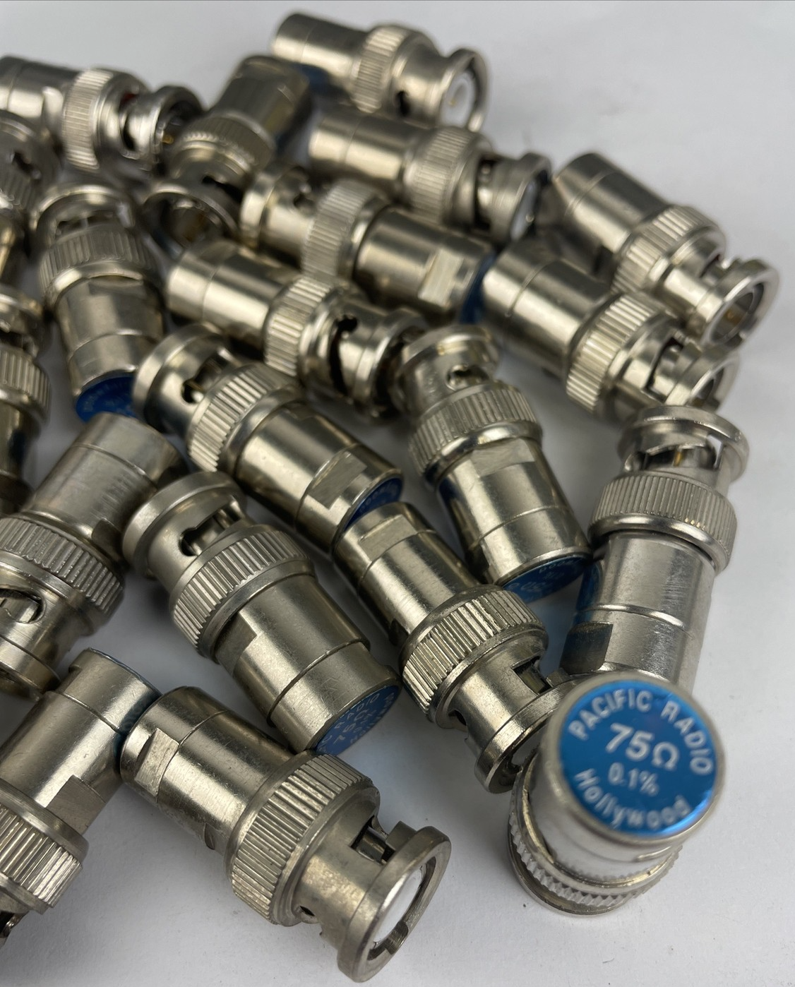 26-Pack Pacific Radio Hollywood Universal BNC Compression Connector Male .01%
