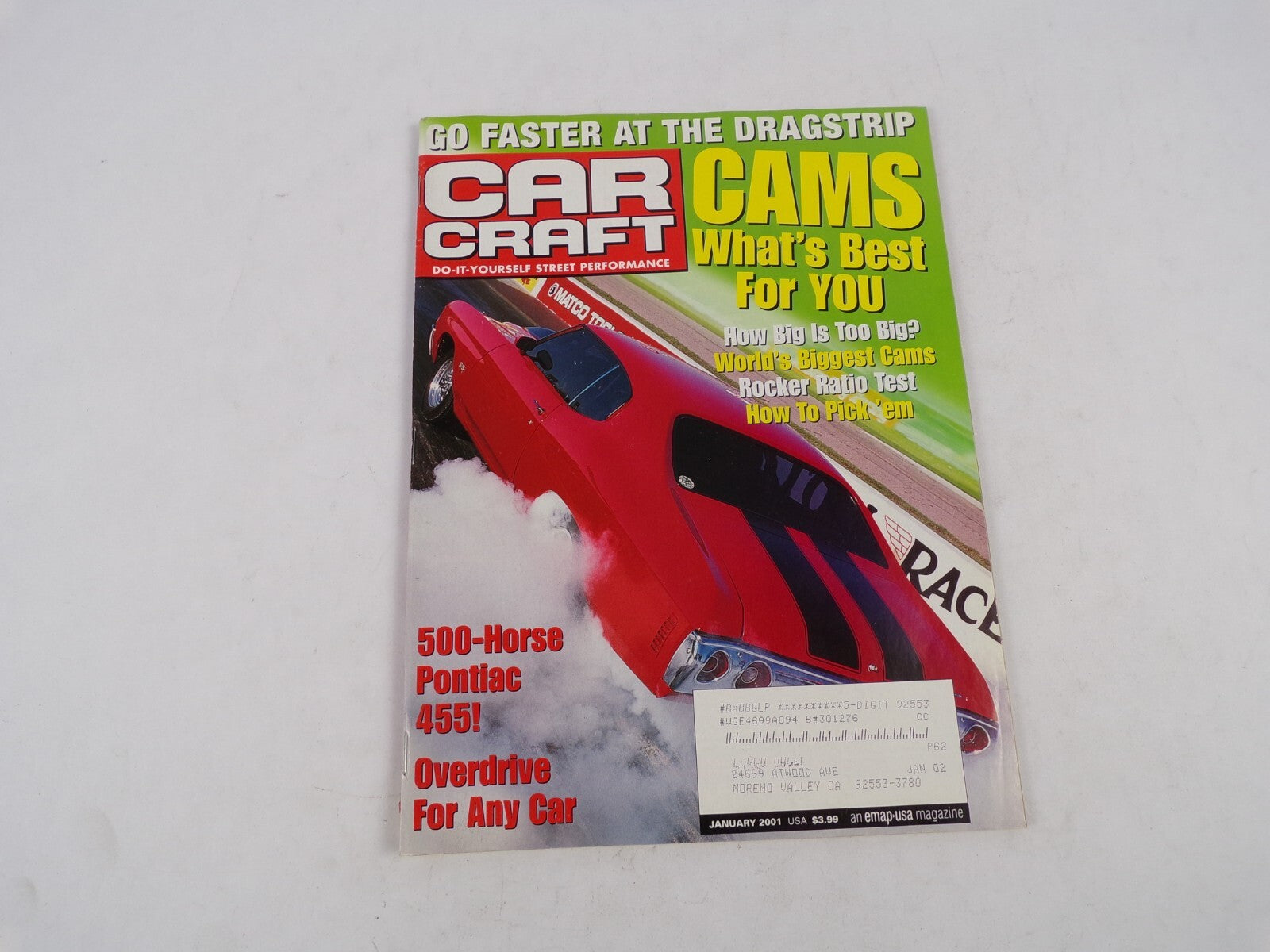 January 2001 Car Craft Cams Whats Best For You Do It Yourself Street Performance