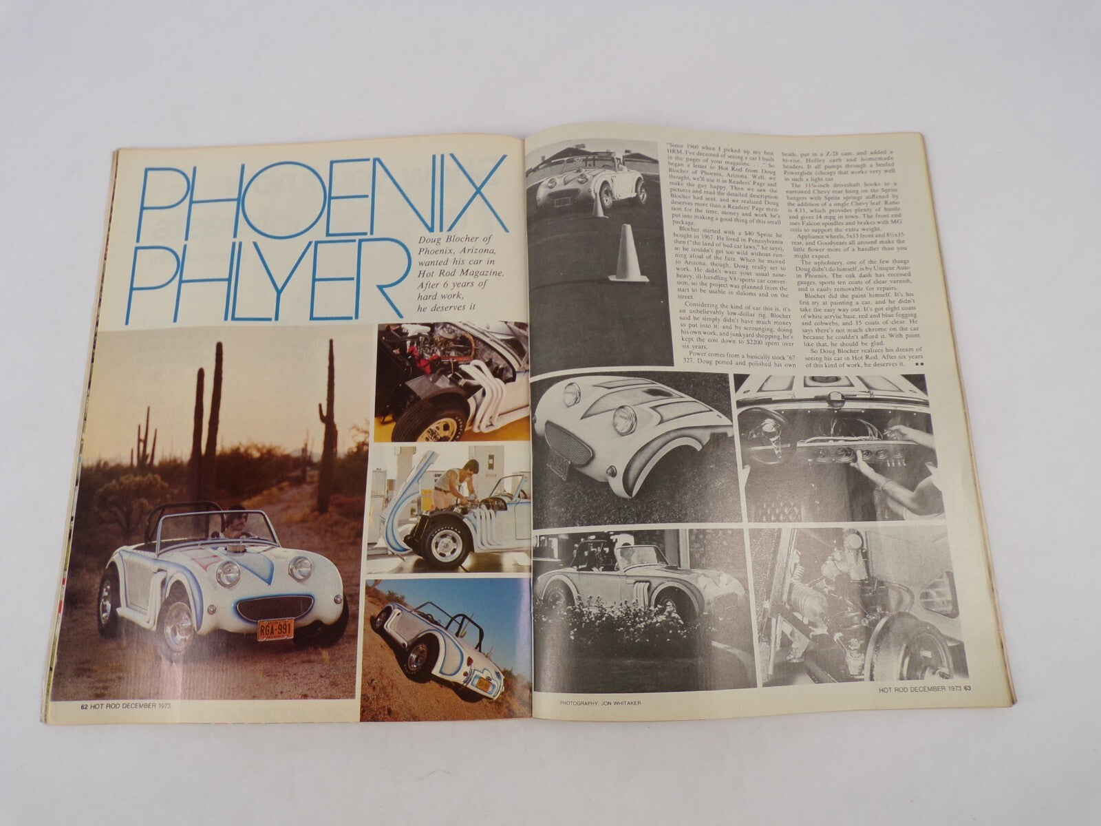 December 1973 Hot Rod Magazine Chevy's New Small-Block Head New Stuff A Preview