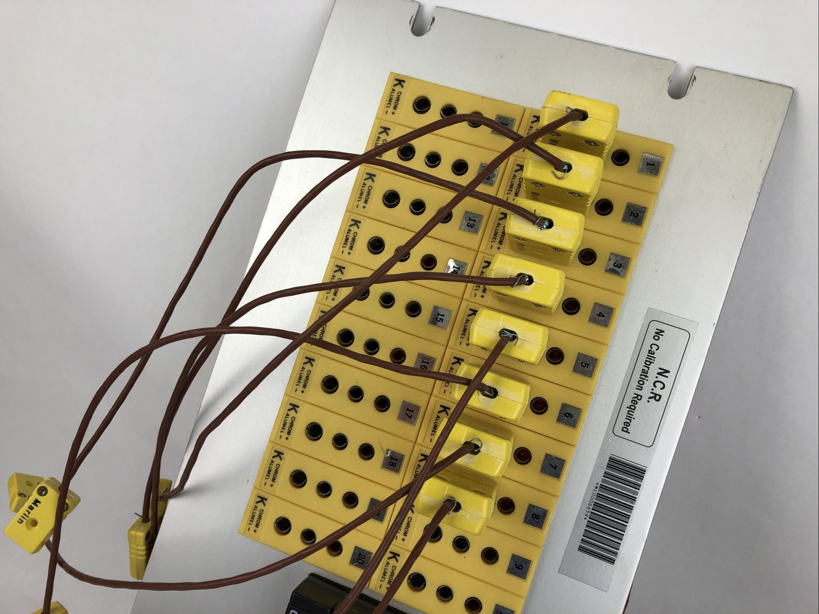 Omega Rotary Thermocouple Selector Switch w Omega DP18A Temperature Controller