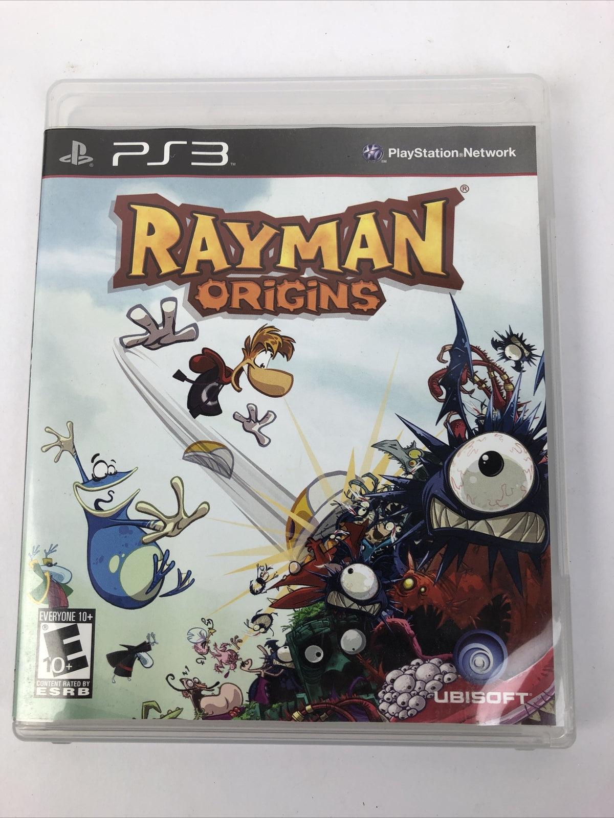 Rayman Origins Sony Playstation 3 PS3 Tested Complete w Manual Mint Disc - LOOK