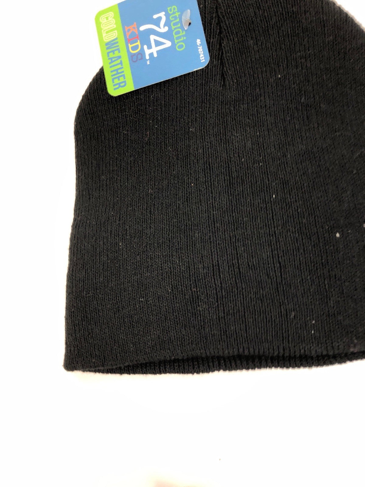 Kids Youth KISSY EMOJI Yellow Heart Graphic Beanie Knit Hat Skully Embroidered