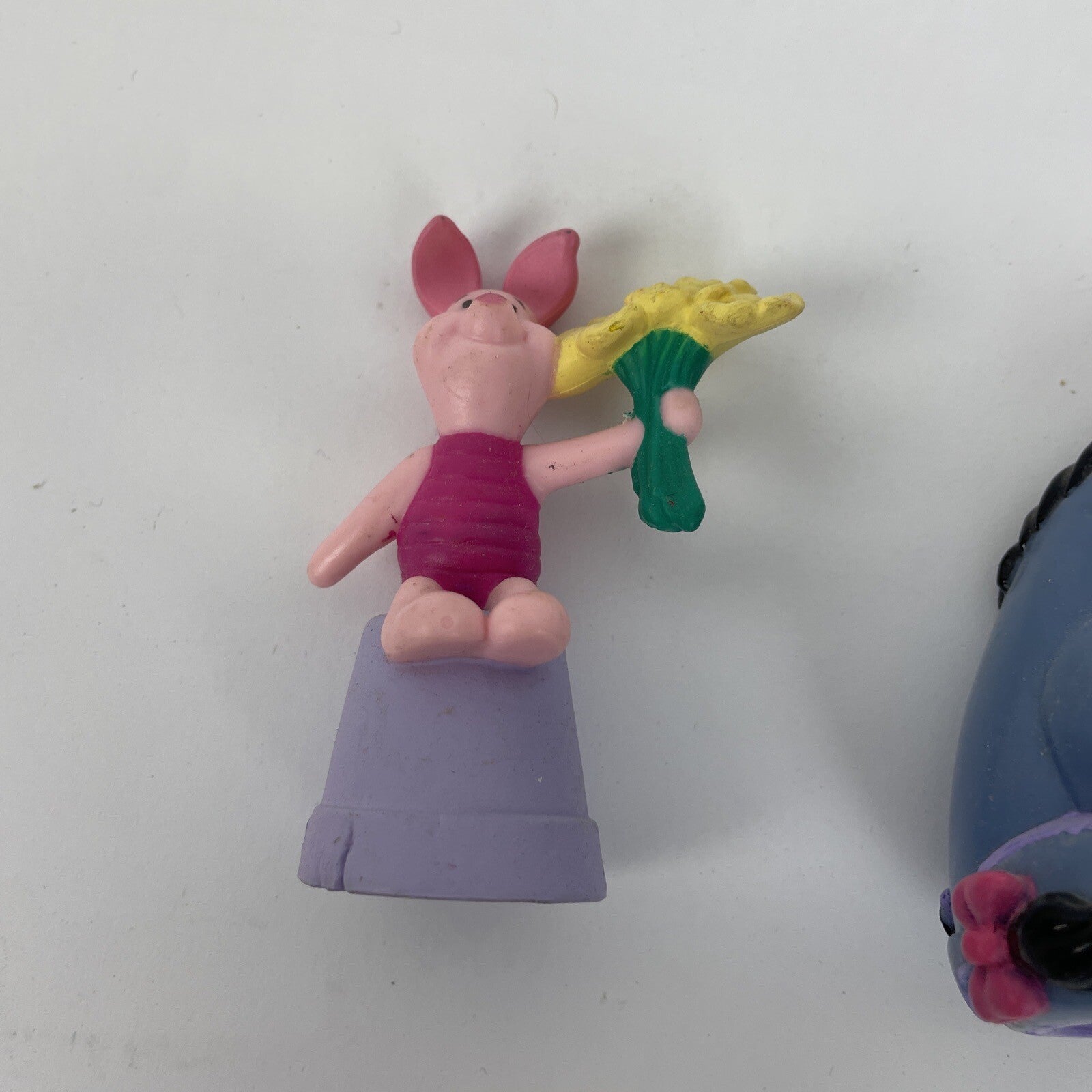 Winnie The Pooh Mini Small Figures Piglet, Tigger, Eeyore Lot Of 4 Topper