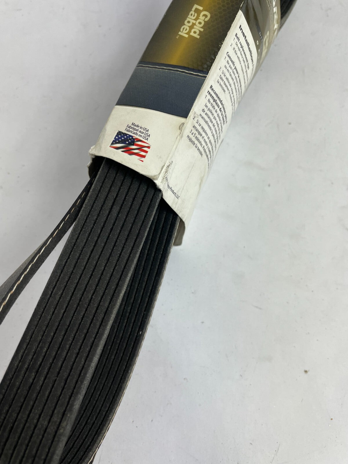 Dayco Gold Label 5081207 8PK3067 heavy duty 8-rib serpentine belt OEM EPDM aramid reinforced accessory drive belt for diesel and commercial vehicles A10