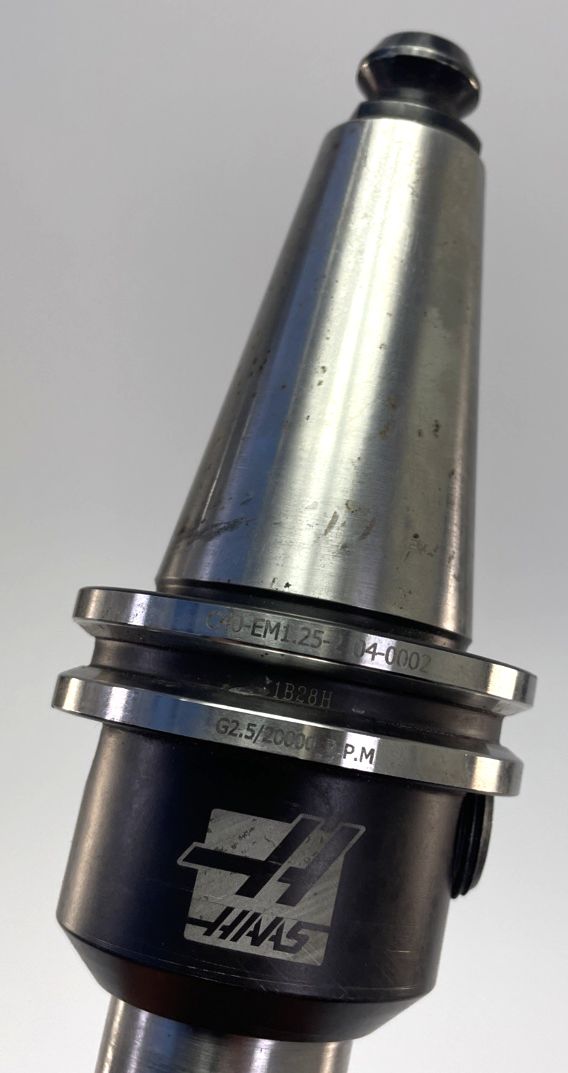 HAAS C40-EM 1.25-2 04-0002 2000RPM w Indexable Face Milling Cutter 32mm