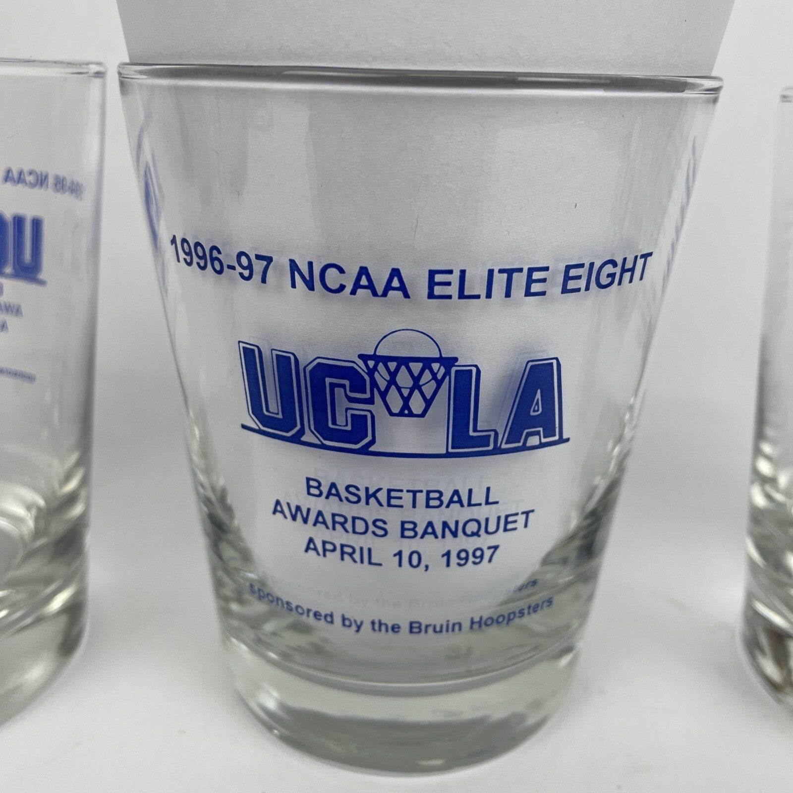 6 x UCLA Bruins Basketball Awards Banquet Bar Highball Glass 95 97 99 00 01 02