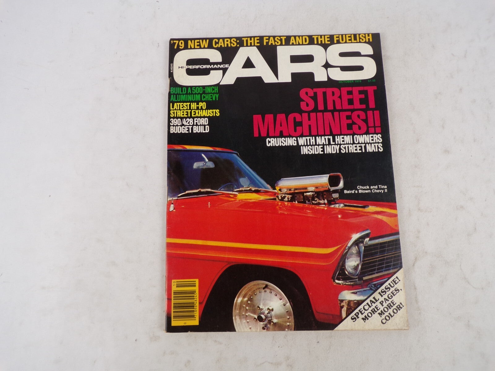 October 1978 Cars Hi-Performance Street Machines!! Build A 500-INCH Aluminum Ch