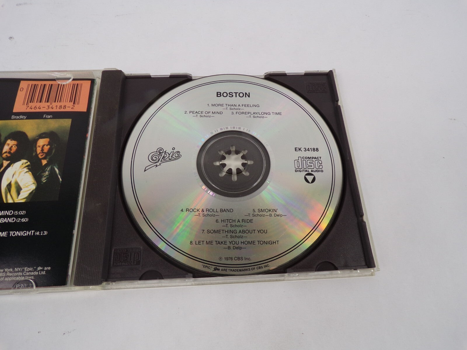 Boston More Than A Feeling Peace Of Mind Rock & Roll Band Hitch A Ride CD#67
