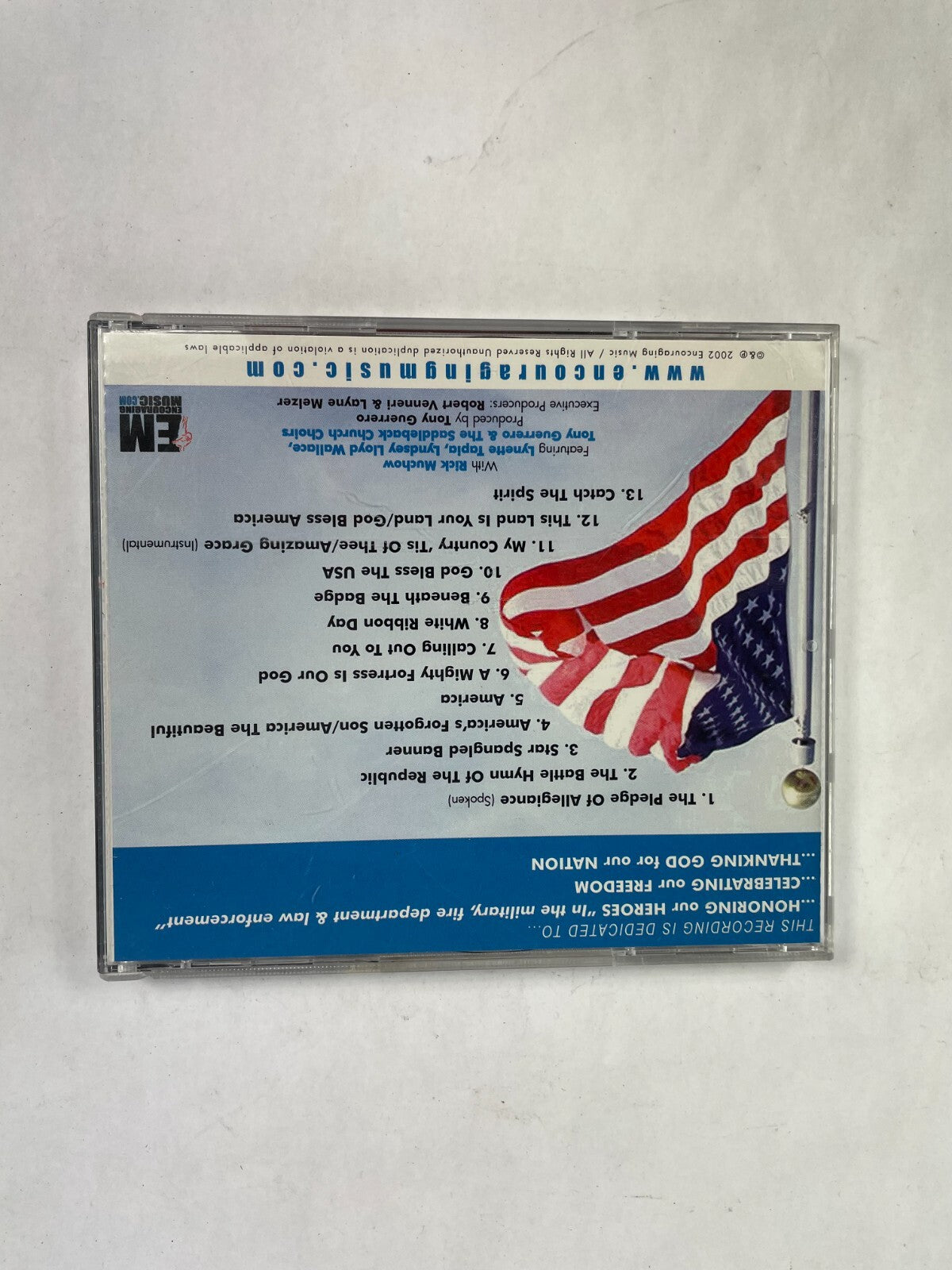 One Nation Under God A Patriotic Collection The Battle Hymn of the RepublicCD 53