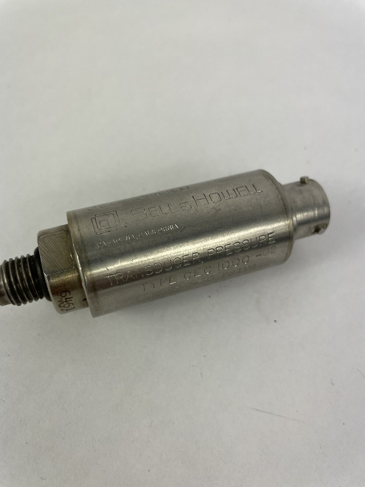 Bell & Howell CEC 1000-02 Pressure Transducer 0-50 PSIVG