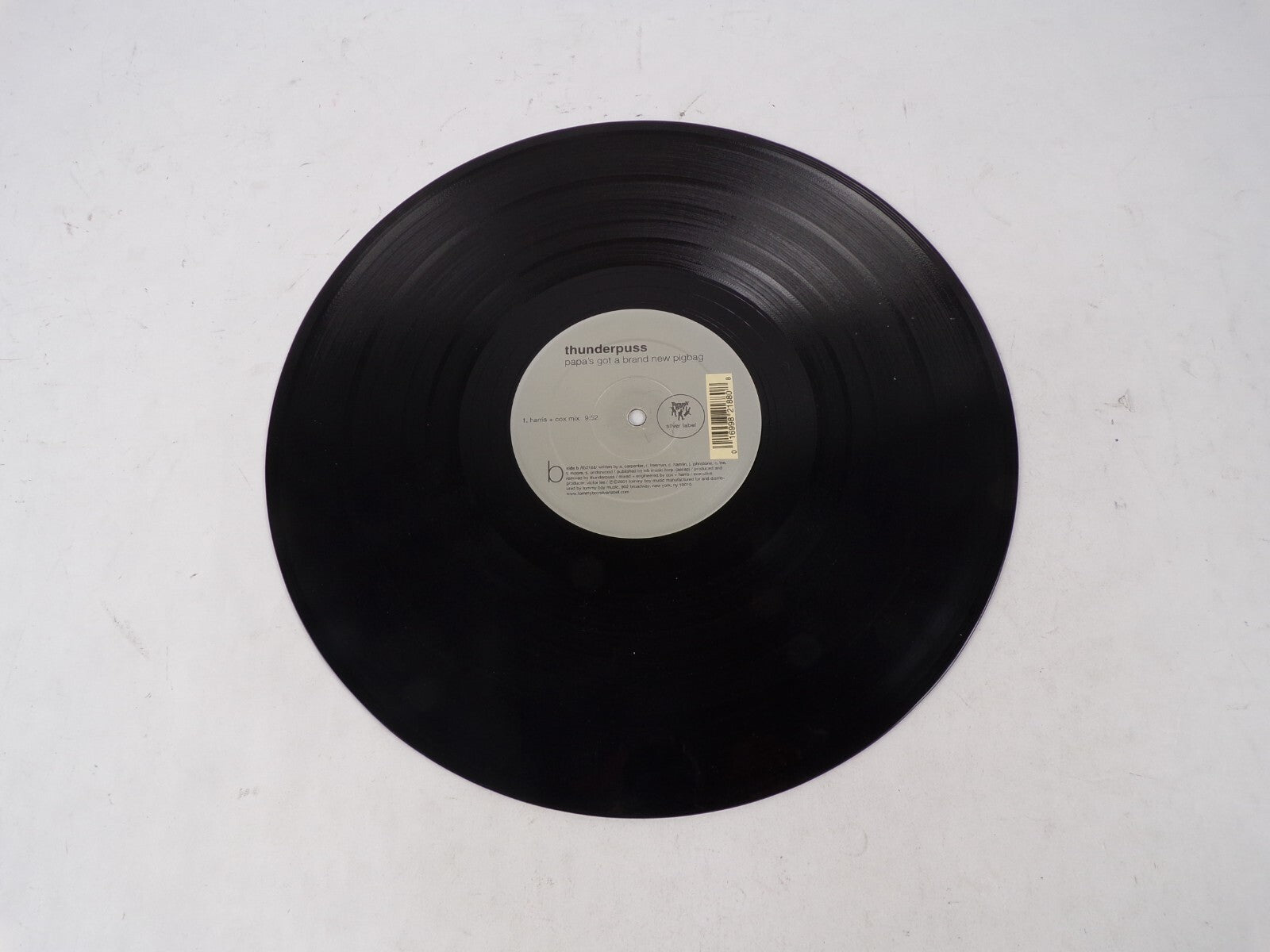 Thunderpuss Papa's Got A Brand New Pigbag DJ Paulo HArris+Cos Mix Vinyl Record