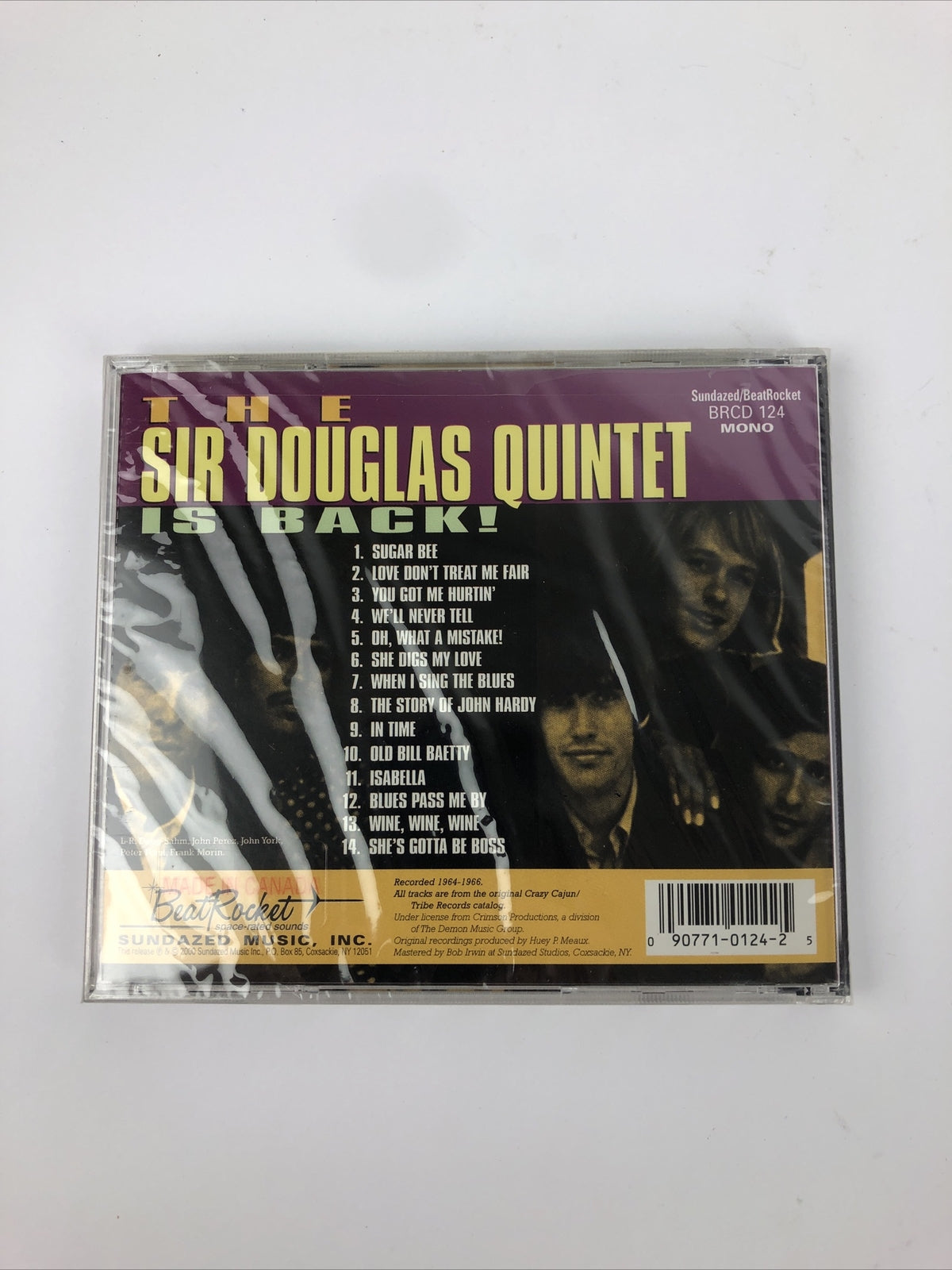 DOUGLAS QUINTET - Is Back - CD - BRAND NEW/STILL- RARE Find - Look #2