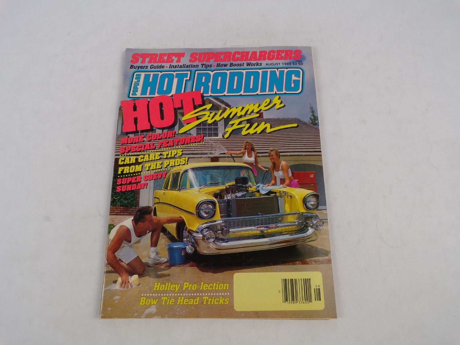 August 1989 Hot Rod Magazine Street Superchargers Hot More Color! Special Featur