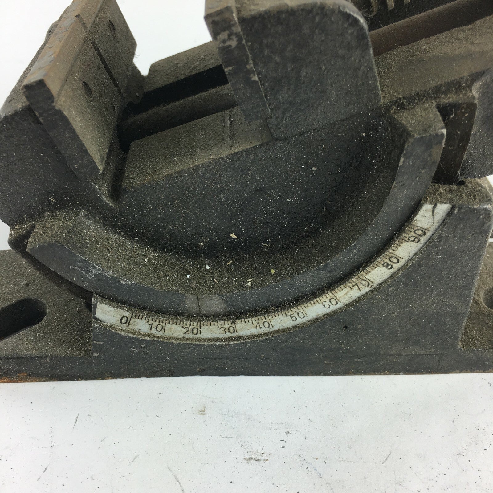 Vintage Strong Base Multifunctional Swivel Base Bench Vise 0-90 Taiwan