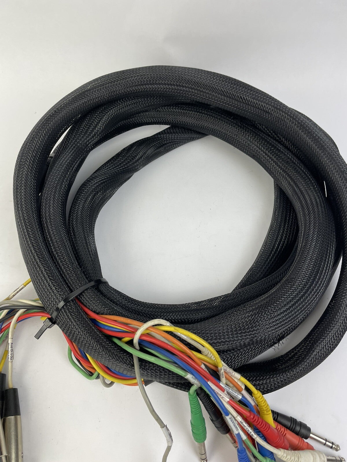 14 Feet 16 Channel Male 1/4" Phone to 3-Pin XLR Female & Male Audio Snake Cable