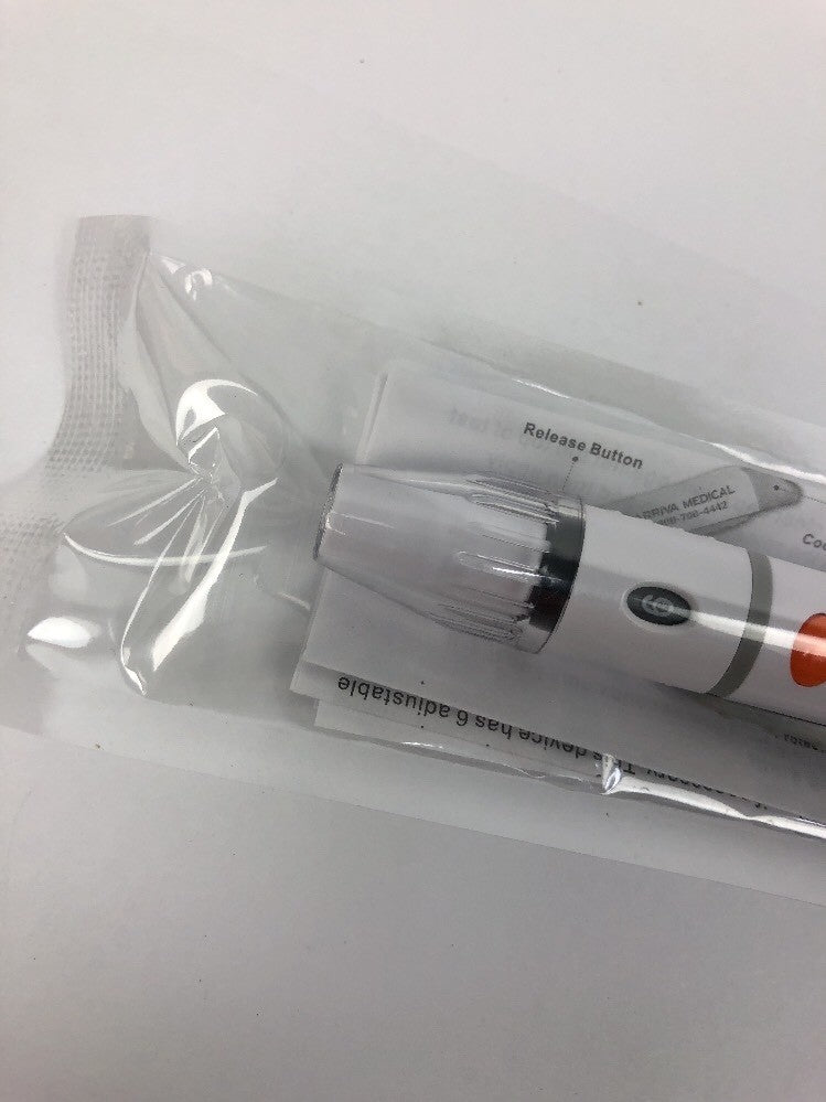 5 x STERiLANCE LDE2 Adjustable Lancing Device W Ejector