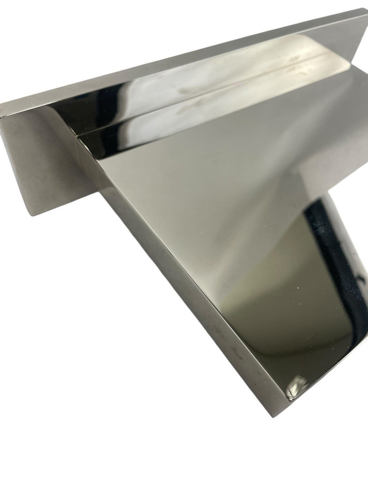 Dornbracht Water Sheet 13415979-08 platinum wall mounted waterfall tub spout