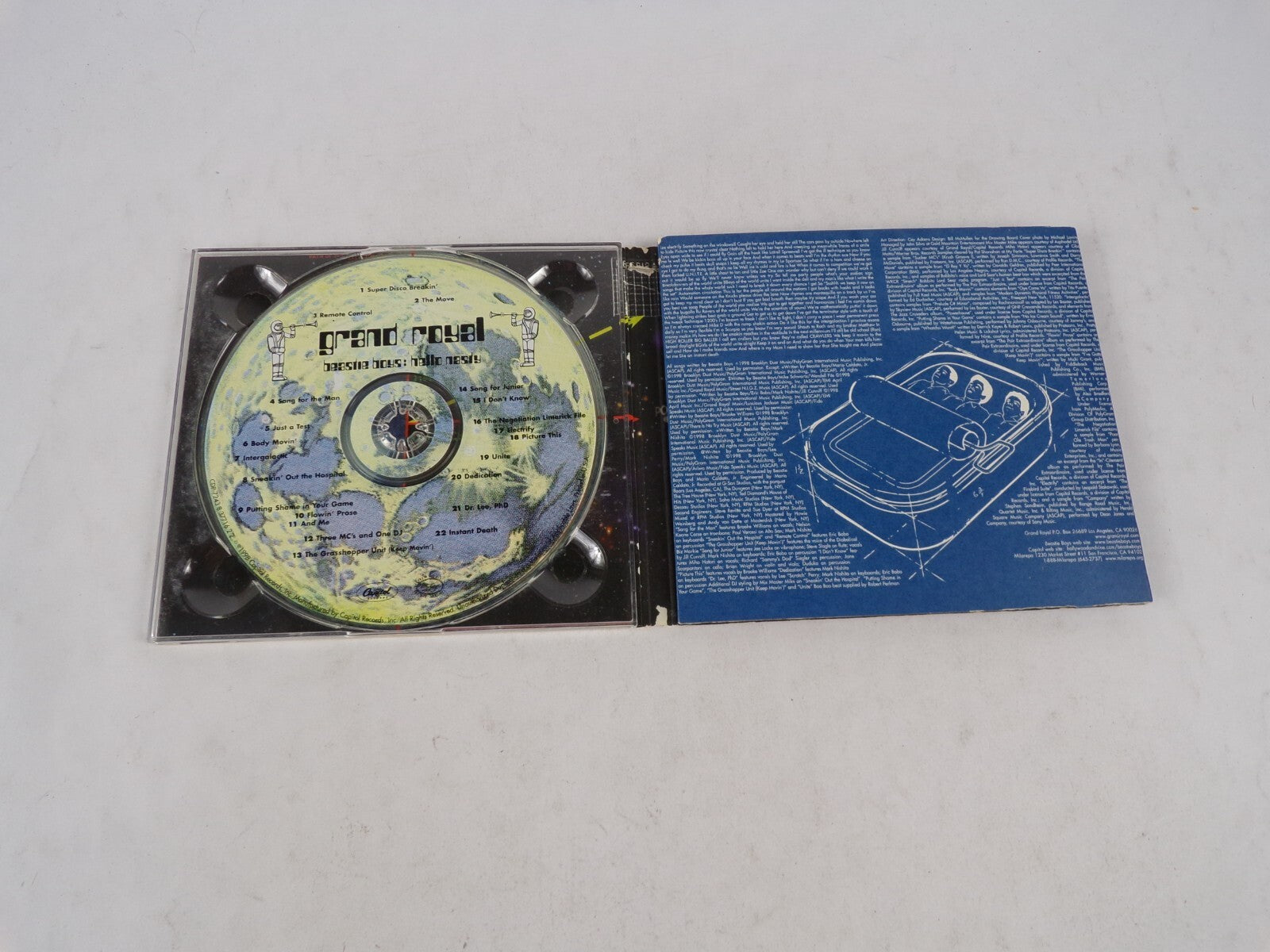 Beasne Boys: Hello Nasty Super Disco Breakin' The Move Remote Control Song CD#15