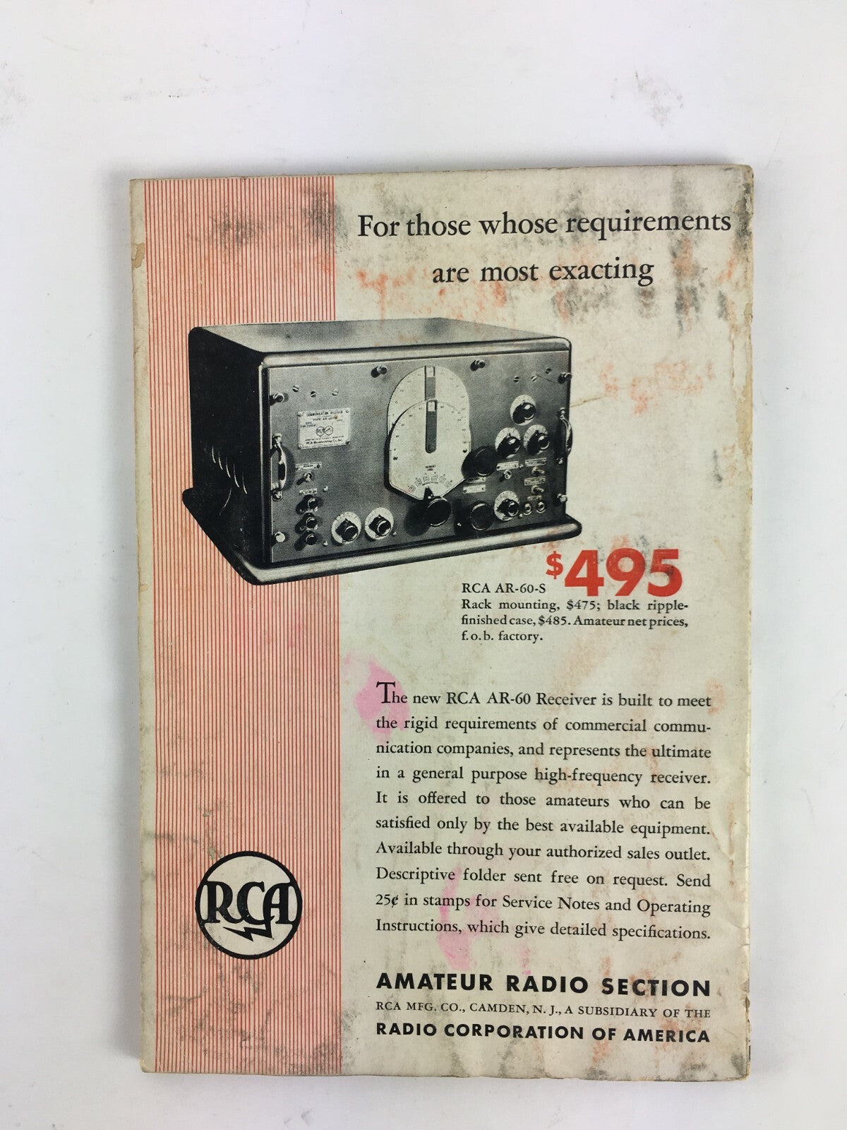 November 1935 QST Amateur Radio Magazine A New Type UltraHigh Frequency Receiver