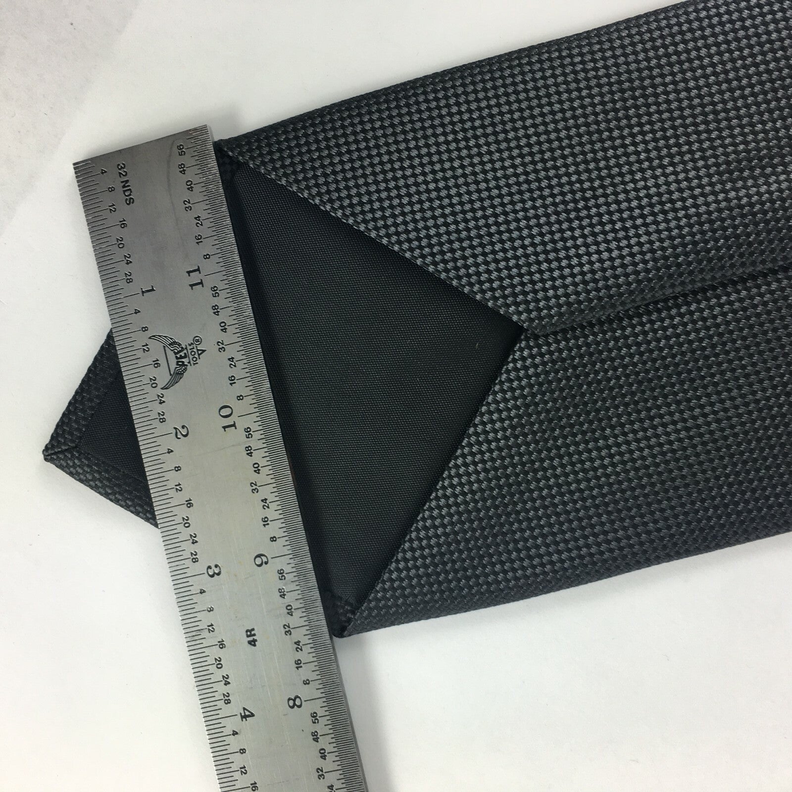 Genuine Bellini 100% Silk Handmade Stylish Formal/Casual Tie Black Dotted