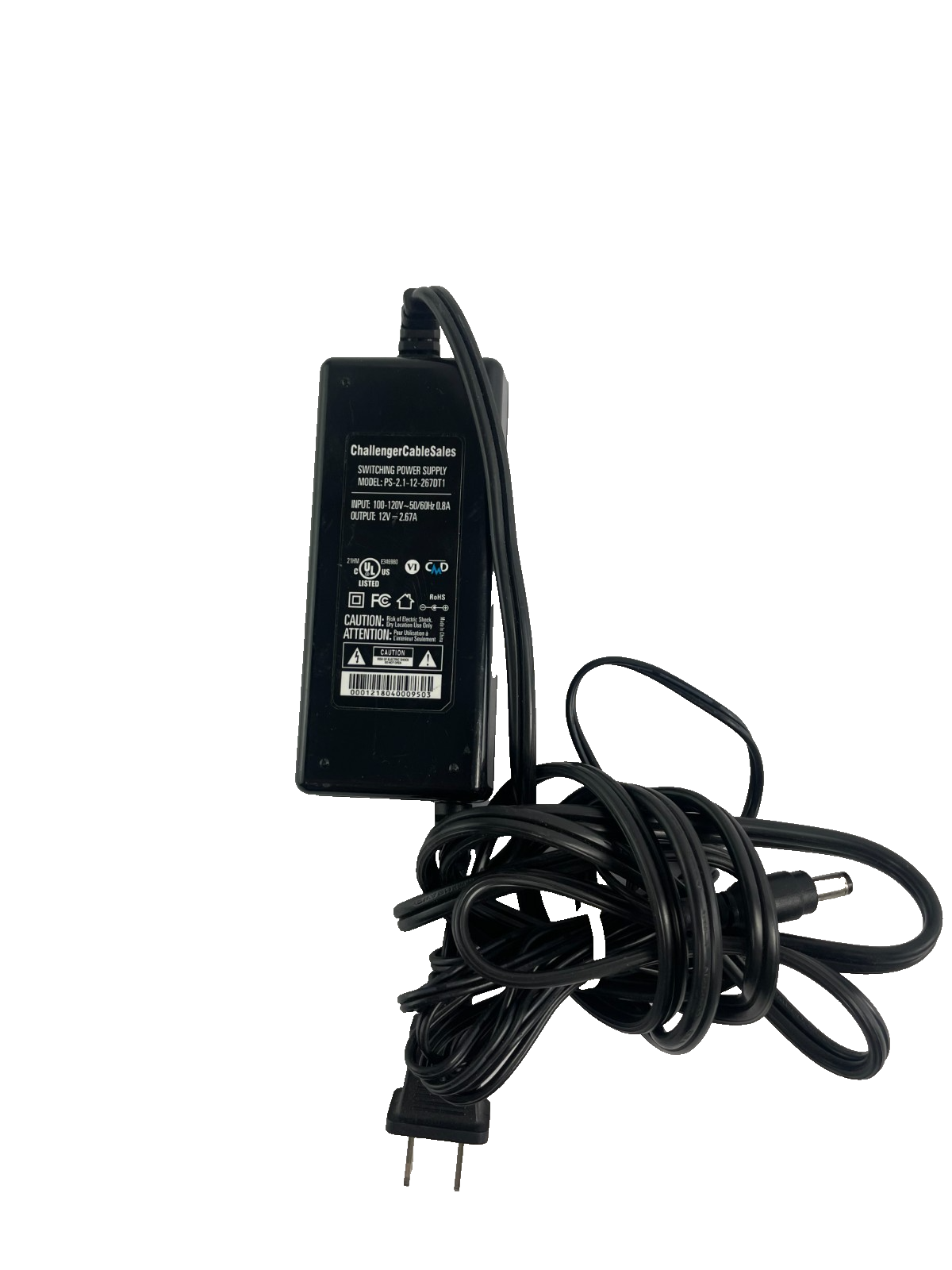 Geniune Innov Model IVP1200-2000 Output 12V 2.0A Power Supply AC Adapter #A83