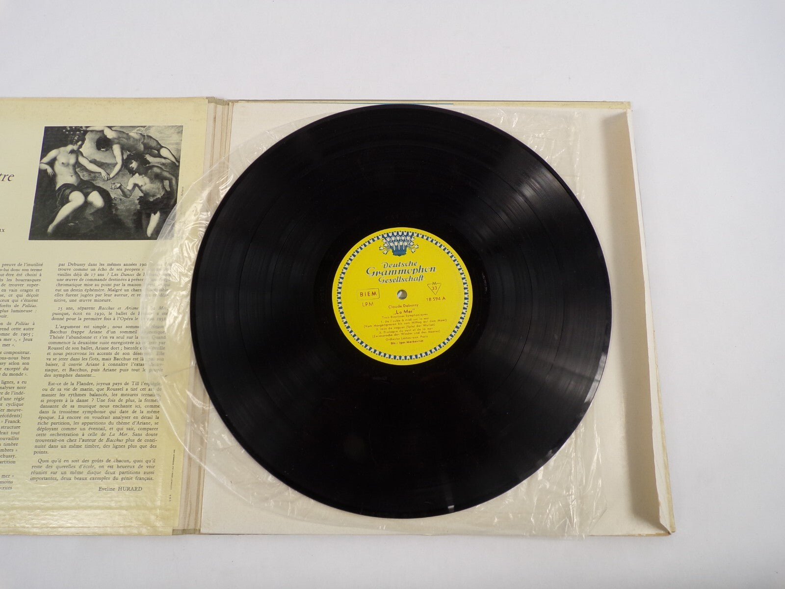 Deutsche Grammophon Gesellschaft De I'aube A Midi Sur La Mer Jeux De Vagues