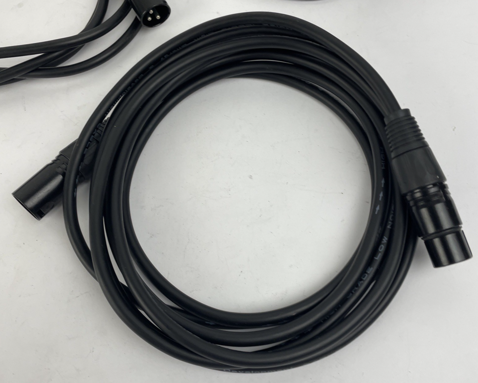 Lot of 3 x XLR Male to Female Microphone Cable Balanced 3 Pin Connector Cord (s)