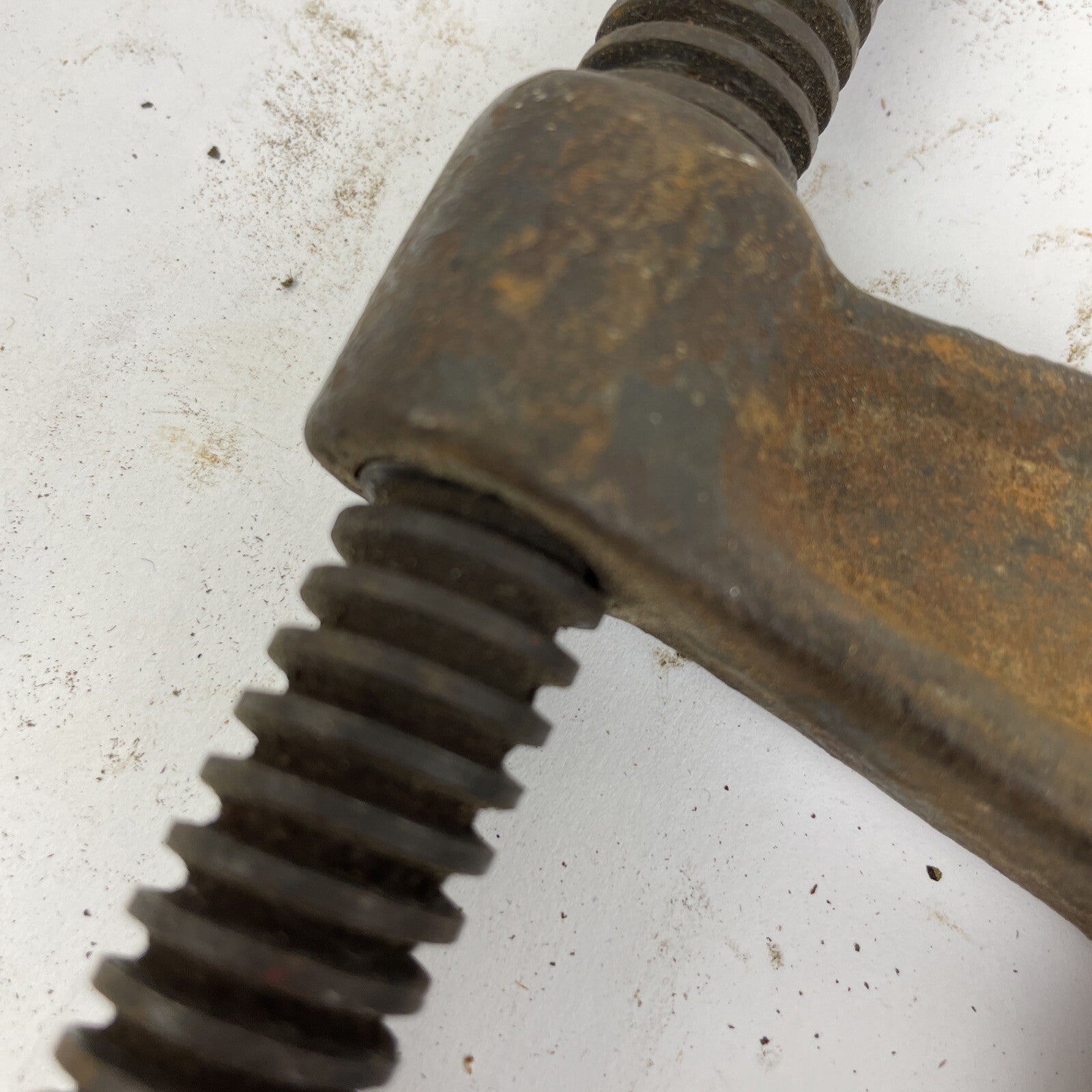 2 x Vintage 4" Chicago 4140 / Standard No. 540 C Clamp Welding Woodworking Tool