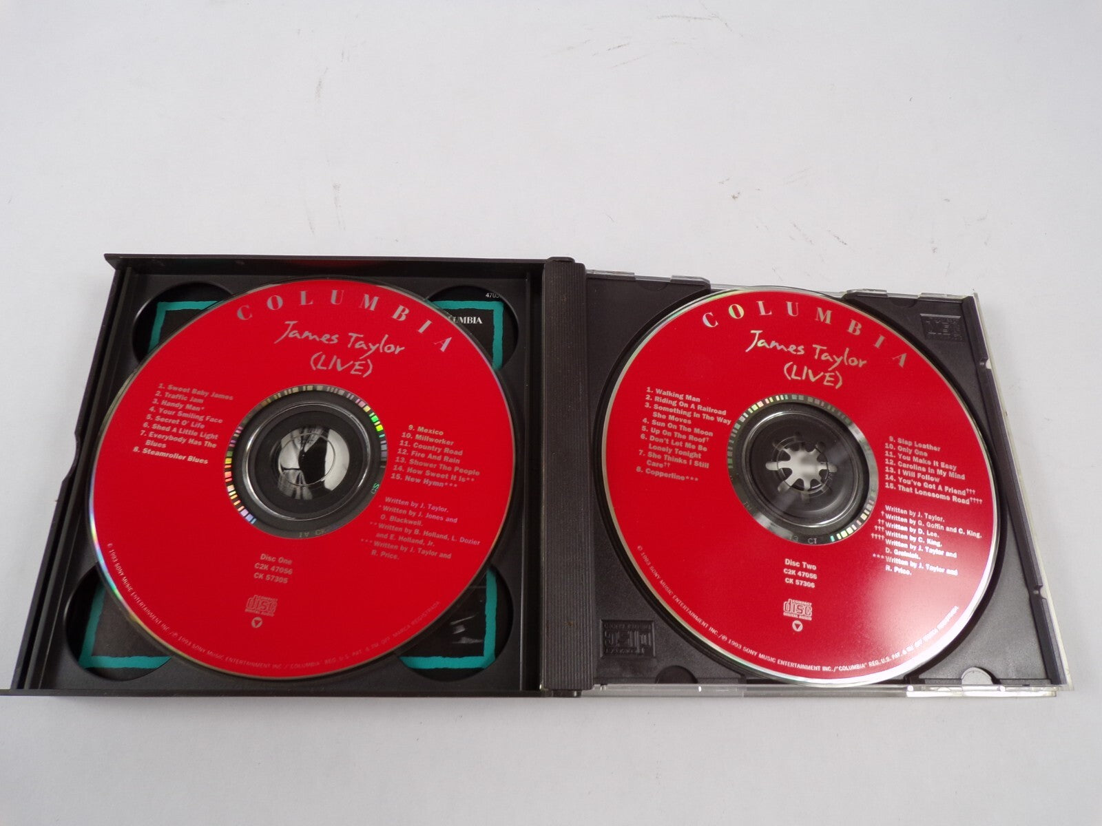 James Taylor Live Sweet Baby James Handy Man Mexico Fire And Rain CD#47