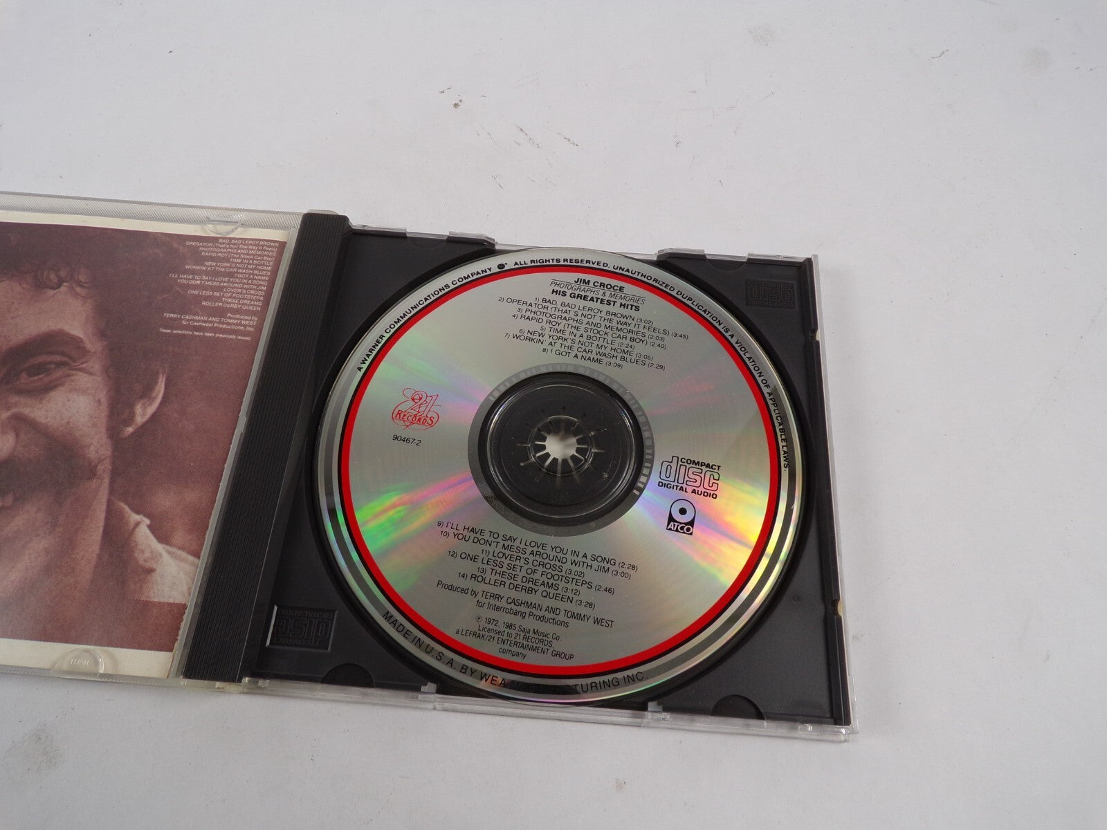 Jim Croce Photographs and Memories His Greatest Hits These Dreams CD#48